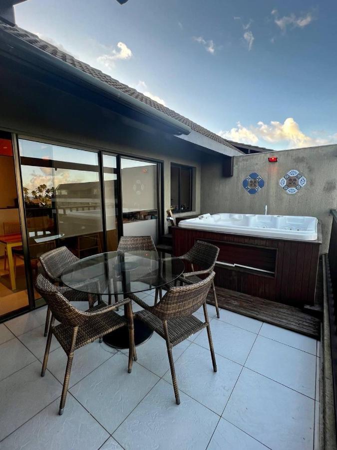 Pôrto das Galinhas Flat Duplex De Luxo Em Muro Alto Com Jacuzzi Privativa מראה חיצוני תמונה